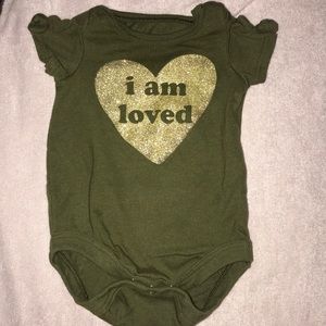 Olive Green Onesie
